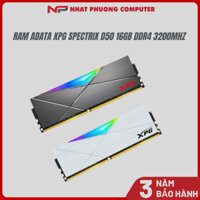 Ram ADATA XPG SPECTRIX D50 16GB DDR4 3200MHz - Màu Xám + Trắng