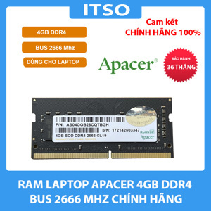 RAM Apacer 4GB DDR4 2666Mhz A4S04G26CRIBH05-1