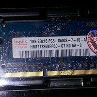 RAM cho Laptop DDR3 1GB Bus 1066 Chính hãng HYNIX KOREA phù hợp nhiều dòng máy Dell, HP...