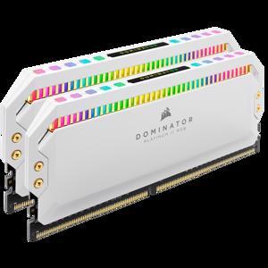 RAM Corsair 16Gb Bus 3200Mhz Dominator Platinum White RGB CMT16GX4M2C3200C16W