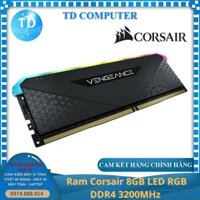 Ram Corsair 8GB LED RGB DDR4 3200MHz - Hàng chính hãng Vĩnh Xuân phân phối