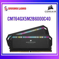 RAM Corsair Dominator Platinum 64GB (2x32GB) RGB 6000 DDR5 (CMT64GX5M2B6000C40)