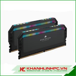 RAM Corsair DOMINATOR PLATINUM RGB 32GB (2x16GB) DDR5 6200MHz Black (CMT32GX5M2X6200C36)