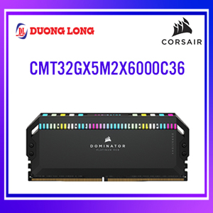 RAM Corsair Dominator Platinum 32GB (2x16GB) RGB 6000 DDR5 (CMT32GX5M2X6000C36)