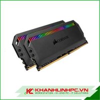 RAM CORSAIR DOMINATOR PLATINUM BLACK RGB 16 GB-DDR4-3200 MHz (CMT16GX4M2E3200C16)