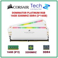 Ram Corsair Dominator Platinum White RGB 16GB - 32GB DDR4 3200MHz