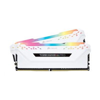 RAM CORSAIR VENGEANCE PRO RGB WHITE 16GB (2x8GB) DDR4 3200MHz – CMW16GX4M2E3200C16W