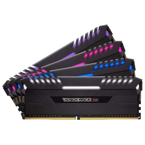 RAM Corsair Vengeance RGB 32GB (4x8GB) DDR4 Bus 3000Mhz CMR32GX4M4C3000C15