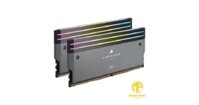Ram Corsair (CMP32GX5M2B6000Z30) DDR5 6000MT/s 32GB (2x16GB) DIMM XMP 3.0 DOMINATOR TITANIUM Grey Heatspreader for AMD RGB LED 1.4V