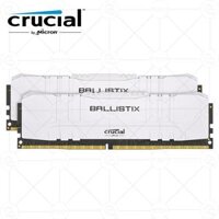 RAM Crucial Ballistix 16GB (8GB*2) DDR4 3200mhz - White