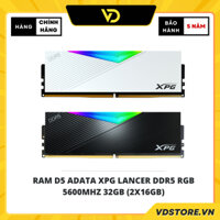 RAM D5 ADATA XPG LANCER DDR5 RGB 5600MHz 32GB (2x16GB) - Hàng Chính Hãng