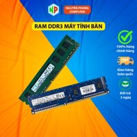 Ram DDR3 4Gb bus 1333,1600 Dùng cho main H61, H81, B75, B85