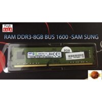 RAM DDR3-8GB BUS 1600-SAMSUNG- KINGTON-HYNIX-BẢNG TO 16-Mới có hộp-BH36T