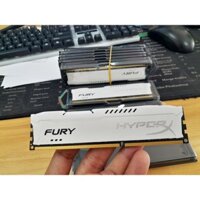 Ram DDR3 8GB Bus 1600 tản Fury Hyperx màu Đỏ/Trắng/Xanh/Không Tản - New bảo hành 36 tháng