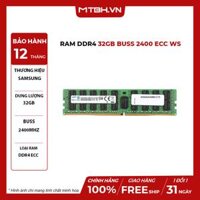 RAM DDR4 32GB BUSS 2400 ECC WS