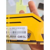 RAM DDR4 4GB GEIL Bus 2400 tản nhiệt thép còn BH chính hãng