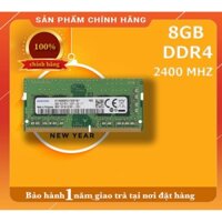 RAM DDR4 8GB bus 2400 MHz Laptop Samsung/HYNIX/Kingston - Bảo Hành 1 năm