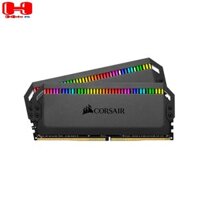 Ram DDR4 Corsair Dominator Platinum RGB 32G/3200 (2X16G) Black Tản Nhiệt