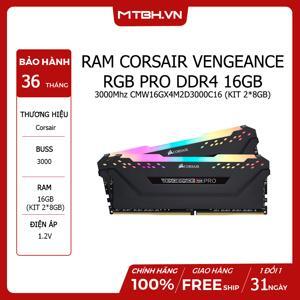 RAM DDR4 Corsair Vengeance RGB Pro CMW16GX4M2D3000C16 16GB
