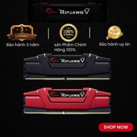 Ram DDR4 G.skill  8-16G/3200 Ripjaws V Tản Nhiệt Chính Hãng