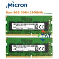Ram DDR4 Laptop Micron 8GB 3200Mhz (1 mặt chíp 1Rx16 ) Chính Hãng - Bảo hành 3 năm 1 đổi 1