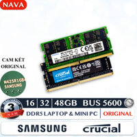 RAM DDR5 5600 | 16GB 32GB 48GB | Chính hãng SamSung, Crucial | Bảo hành 3 năm | Tương thích với Laptop, Mini PC, ITX | T