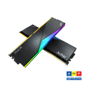 Ram Desktop Adata RGB (AX5U5200C3816G-DCLARBK) 32GB (2x16GB) DDR5 5200Mhz
