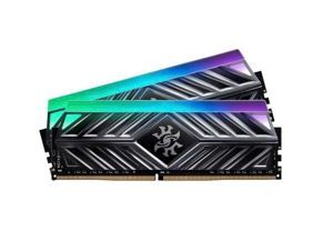 Ram Desktop Adata XPG Spectrix D41 RGB Grey (AX4U32008G16A-DT41) 16GB (2x8GB) DDR4 3200Mhz