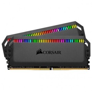 Ram Desktop Corsair Dominator Platinum RGB 16GB (2x8GB) DDR4 3200MHz (CMT16GX4M2C3200C16)