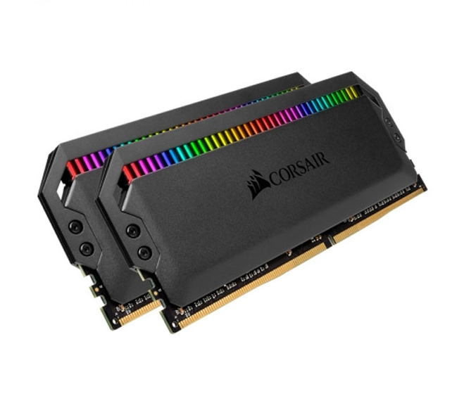 Ram Desktop Corsair Dominator Platinum RGB 16GB (2x8GB) DDR4 3200MHz (CMT16GX4M2C3200C16)