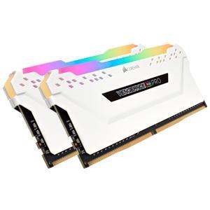 Ram Desktop Corsair Vengeance RGB Pro White 16GB (2x8GB) DDR4 3200MHz (CMW16GX4M2C3200C16W)