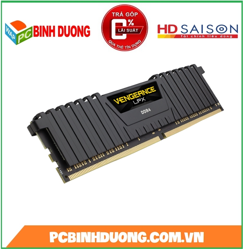 Ram Desktop Corsair Vengeance LPX 16GB (1x16GB) DDR4 3000MHz (CMK16GX4M1D3000C16)