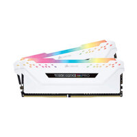 Ram Desktop Corsair Vengeance PRO RGB White (CMW16GX4M2E3200C16W) 16GB (2x8GB) DDR4 3200MHz (DDR4, , DDR4 3200 MHz, RAM Corsair)
