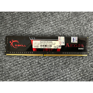 Ram Desktop G.Skill Aegis 4GB (1x4GB) DDR4 2400MHz (F4-2400C17S-4GIS)