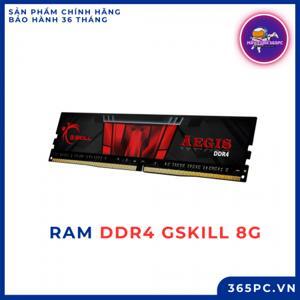 Ram Desktop G.Skill Aegis 8GB (1x8GB) DDR4 3000MHz (F4-3000C16S-8GISB)