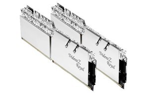 Ram Desktop G.Skill Trident Z Royal RGB Silver 16GB (2x8GB) DDR4 3200MHz (F4-3200C16D-16GTRS)