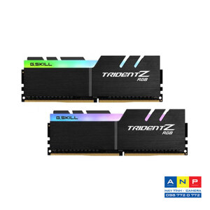 Ram Desktop G.Skill Trident Z RGB 16GB (2x8GB) DDR4 3600MHz (F4-3600C19D-16GTZRB)