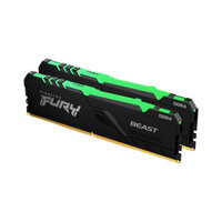 Ram Desktop Kingston Fury Beast RGB (KF436C18BBAK2/32) 32GB (2x16GB) DDR4 3600Mhz (DDR4, , DDR4 3600 MHz, RAM Kingston)