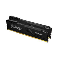 Ram Desktop Kingston Fury Beast (KF436C17BBK2/16) 16GB (2x8GB) DDR4 3600Mhz (DDR4, , DDR4 3600 MHz, RAM Kingston)