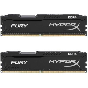 Ram Desktop Kingston HyperX Fury Black 16GB (1x16GB) DDR4 2666MHz (HX426C16FB3/16)