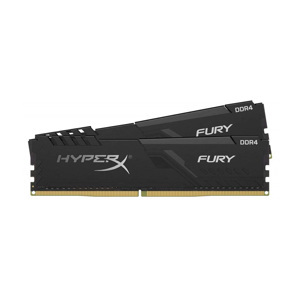 Ram Desktop Kingston HyperX Fury Black 16GB (2x8GB) DDR4 2666MHz (HX426C16FB3K2/16)