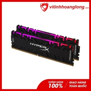 Ram Desktop Kingston HyperX Predator RGB 32GB (2x16GB) DDR4 3200MHz (HX432C16PB3AK2/32)
