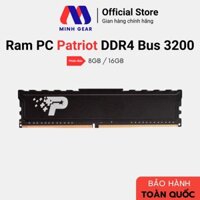 RAM DESKTOP PATRIOT 8GB DDR4 3200MHZ TẢN NHIỆT (PSP48G320081H1) CHÍNH HÃNG