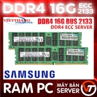 Ram ECC 16G DDR4 - Ram chạy máy giả lập X99 - Ram ECC Samsung DDR4 16Gb 2Rx4 Bus 2133 cho X99 ( Cũ - 2ND )