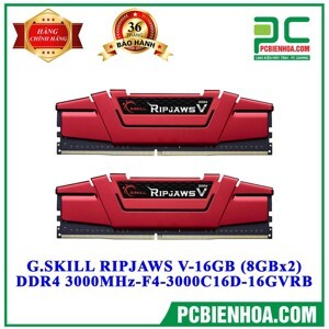 RAM Gkill RipjawsV 16GB bus 3000Mhz F4-3000C16D-16GVRB DDR4