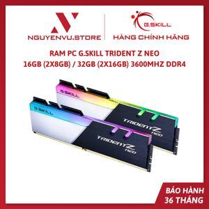 Ram Gkill Trident Z Neo RGB 16GB bus 3600 F4-3600C18D-16GTZN