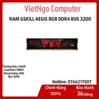 RAM GSKILL AEGIS 8GB DDR4 BUS 3200