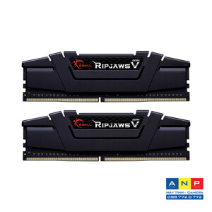 RAM G.SKILL RIPJAWS V-16GB (8GBx2) DDR4 3200MHz- F4-3200C16D-16GVKB