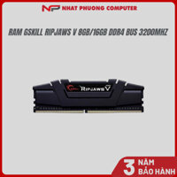 Ram Gskill Ripjaws V 8GB, 16GB DDR4 Bus 3200MHz - Chính Hãng Bảo Hành 36 Tháng