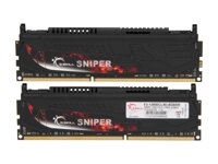 Ram GSKill SNIPER SERIES DDR3 8GB (4Gx2) Bus 1600Mhz - F3-12800CL9D-8GBSR